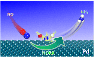 Graphical abstract: Palladium metallene for nitric oxide electroreduction to ammonia