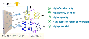 Graphical abstract: Chalcogen cathodes beyond sulfur: the rising role of selenium and tellurium in zinc-ion energy storage