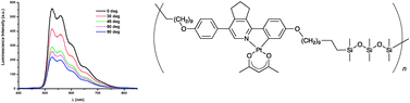 Graphical abstract: Polarised phosphorescent emission in an organoplatinum(ii)-based liquid-crystalline polymer
