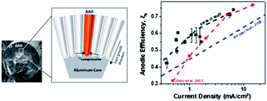 Graphical abstract: Confined anodic aluminum oxide nanopores on aluminum wires