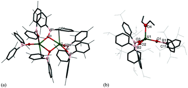 Graphical abstract: Applications of boroxide ligands in supporting small molecule activation by U(iii) and U(iv) complexes