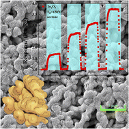 Graphical abstract: Ultrasensitive sensing performances of amphiphilic block copolymer induced gyrus-like In2O3 thick films to low-concentration acetone