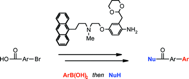 Graphical abstract: A novel phase-switching protecting group for multi-step parallel solution phase synthesis