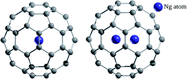 Graphical abstract: Noble gas endohedral fullerenes