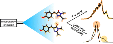 Graphical abstract: Protomers of the green and cyan fluorescent protein chromophores investigated using action spectroscopy