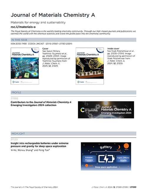 Contents list Journal of Materials Chemistry A (RSC Publishing)