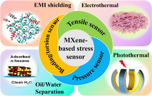 Graphical abstract: Advances in multifunctional flexible MXene-based stress sensors
