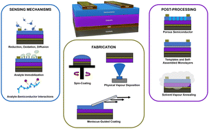 Graphical abstract: Review of recent advances and sensing mechanisms in solid-state organic thin-film transistor (OTFT) sensors