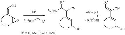Novel Photoadditions Of Tertiary Amines To The A Position Of A B Unsaturated G D Epoxy Nitriles Journal Of The Chemical Society Perkin Transactions 1 Rsc Publishing