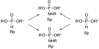 Controlling Stereochemistry During Oxidative Coupling Preparation Of Rp Or Sp Phosphoramidates From One P Chiral Precursor Chemical Communications Rsc Publishing
