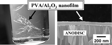 Preparations Of Self Supporting Nanofilms Of Metal Oxides By Casting Processes Soft Matter Rsc Publishing