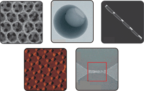 Rationally designed nanostructures for surface-enhanced Raman