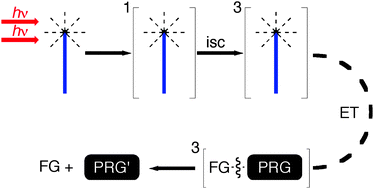 Sensitized two-photon photochemical deprotection - Chemical ...