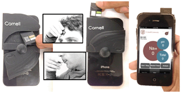 Smartphone based health accessory for colorimetric detection of ...
