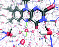 Acidity constants of lumiflavin from first principles molecular ...