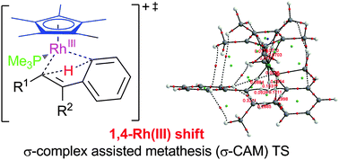 DFT computations support the σ-complex assisted metathesis (σ-CAM ...