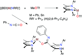 Lead And Tin B Diketiminato Amido Anilido Complexes Competitive Nucleophilic Reactivity At The B Diketiminato G Carbon Dalton Transactions Rsc Publishing