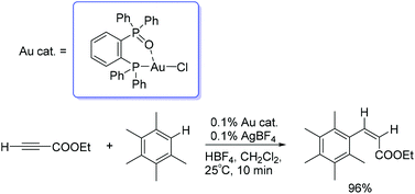 Synthesis Structure And Catalytic Activity Of A Gold I Complex Containing 1 2 Bis Diphenylphosphino Benzene Monoxide Dalton Transactions Rsc Publishing