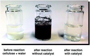 Hydrogenolysis of cellulose to valuable chemicals over activated carbon supported mono- and ...