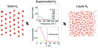 hydrogen liquids distinct molecules supercooled dynamical