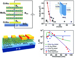 Self-screened high performance multi-layer MoS2 transistor formed by ...