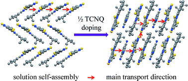 Switching Charge Transfer Characteristics From P Type To N Type Through Molecular Doping Co Crystallization Chemical Science Rsc Publishing