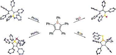 Probing The Reactivity Of Pentaphenylborole With N H O H P H And S H Bonds Dalton Transactions Rsc Publishing