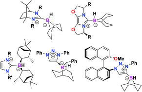 Chiral Carbene–borane Adducts: Precursors For Borenium Catalysts For ...