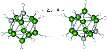 Dihydrogen Intermolecular Contacts In Group 13 Compounds H H Or E H E B Al Ga Interactions Dalton Transactions Rsc Publishing