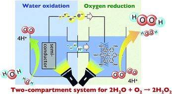 Production of hydrogen peroxide by combination of  semiconductor-photocatalysed oxidation of water and photocatalytic  two-electron reduction of dioxygen - RSC Advances (RSC Publishing)