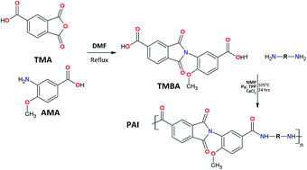 Synthesis and characterization of poly(amide-imide)s derived from a new  ortho-functional unsymmetrical dicarboxylic acid - RSC Advances (RSC  Publishing)