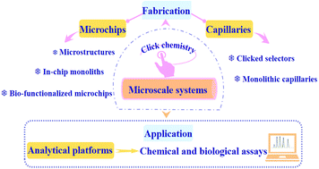 Click Chemistry At The Microscale Analyst Rsc Publishing