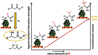 Ligand Functionalized Pt Nanoparticles As Asymmetric Heterogeneous Catalysts Molecular Reaction Control By Ligand Reactant Interactions Catalysis Science Technology Rsc Publishing