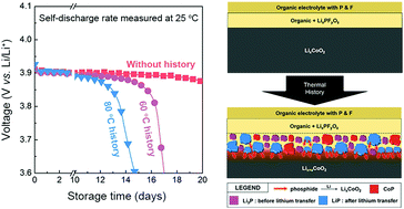 Abnormal Self Discharge In Lithium Ion Batteries Energy Environmental Science Rsc Publishing