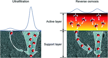 Influence Of The Sublayer Structure Of Thin Film Composite Reverse Osmosis Membranes On The Overall Water Flux Environmental Science Water Research Technology Rsc Publishing