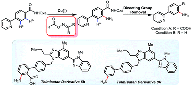 Copper Mediated C H Amination With Oximes En Route To Primary Anilines Chemical Science Rsc Publishing