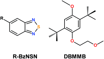 Substituted thiadiazoles as energy-rich anolytes for nonaqueous 