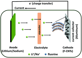 Fluorinated Multi Walled Carbon Nanotubes As Cathode Materials Of Lithium And Sodium Primary Batteries Effect Of Graphitization Of Carbon Nanotubes Journal Of Materials Chemistry A Rsc Publishing