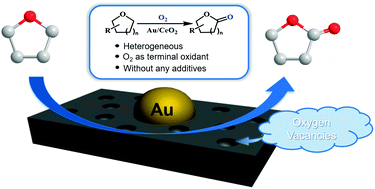 Selective Aerobic Oxidation Of Cyclic Ethers To Lactones Over Au Ceo2 Without Any Additives Chemical Communications Rsc Publishing