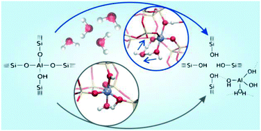 collective-action-of-water-molecules-in-zeolite-dealumination