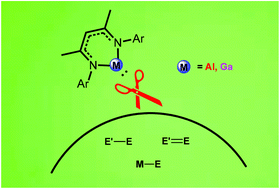 The Unique B Diketiminate Ligand In Aluminum I And Gallium I Chemistry Dalton Transactions Rsc Publishing
