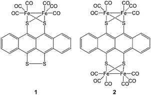 Electrocatalytic Hydrogen Production Using Fefe Hydrogenase Mimics Based On Tetracene Derivatives New Journal Of Chemistry Rsc Publishing