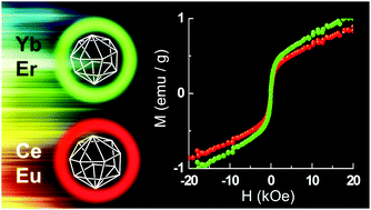 Binary Activated Iron Oxide Sio2 Nagdf4 Re Re Ce And Eu Yb And Er Nanoparticles Synthesis Characterization And Their Potential For Dual T1 T2 Weighted Imaging New Journal Of Chemistry Rsc Publishing