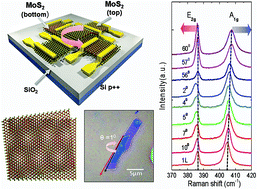 Evolution Of High Frequency Raman Modes And Their Doping Dependence In Twisted Bilayer Mos2 Nanoscale Rsc Publishing