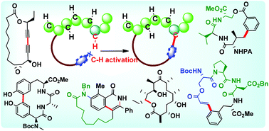 Macrocyclization Via C H Functionalization A New Paradigm In Macrocycle Synthesis Organic Biomolecular Chemistry Rsc Publishing