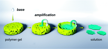 Base Triggered Self Amplifying Degradable Polyurethanes With The Ability To Translate Local Stimulation To Continuous Long Range Degradation Chemical Science Rsc Publishing