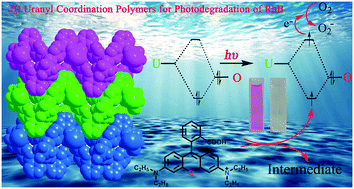 Hydrothermal Synthesis Of Two 2d Uranyl Coordination Polymers Structure Luminescence And Photocatalytic Degradation Of Rhodamine B Crystengcomm Rsc Publishing