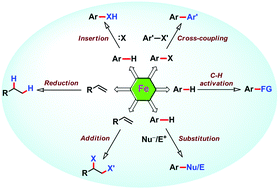 Organic Synthesis With The Most Abundant Transition Metal Iron From Rust To Multitasking Catalysts Chemical Society Reviews Rsc Publishing