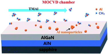 In Situ Fabrication Of Al Surface Plasmon Nanoparticles By Metal Organic Chemical Vapor Deposition For Enhanced Performance Of Algan Deep Ultraviolet Detectors Nanoscale Advances Rsc Publishing