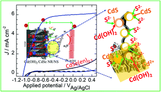 Self Supported Cdse Nanowire Nanosheet Photoanodes On Cadmium Foil Via In Situ Hydrothermal Transformation Of Cdse En 0 5 Complex Nanostructures Nanoscale Rsc Publishing